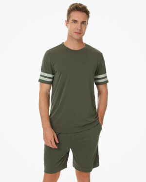 custom men loungewear set