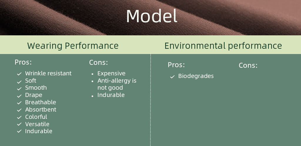 modal fabric pros and cons