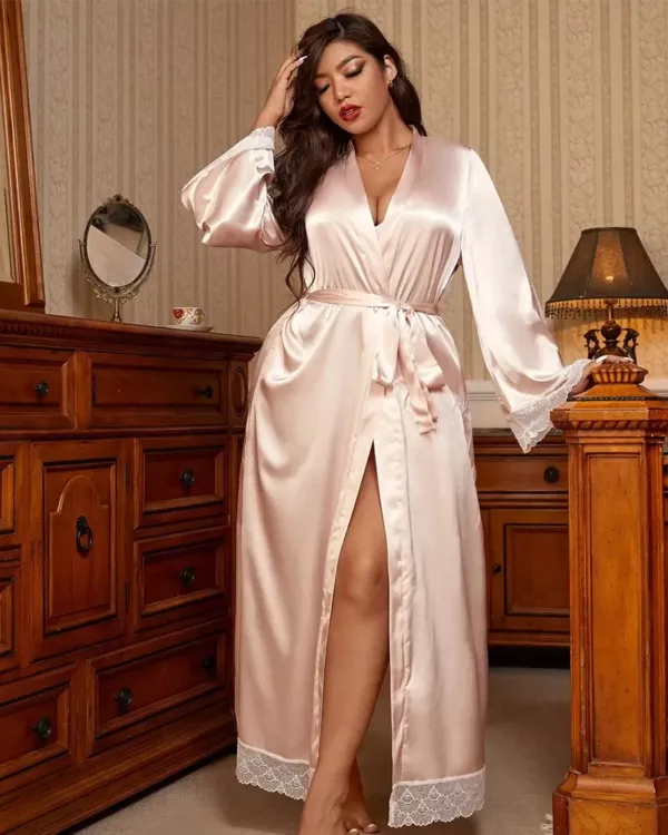 satin bulk robes