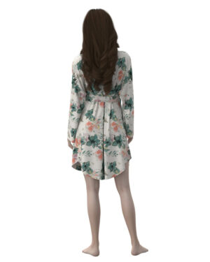 3D Women Robe